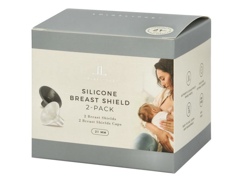 Lola&Lykke Silicone Breast Shield 2-Pack 24MM
