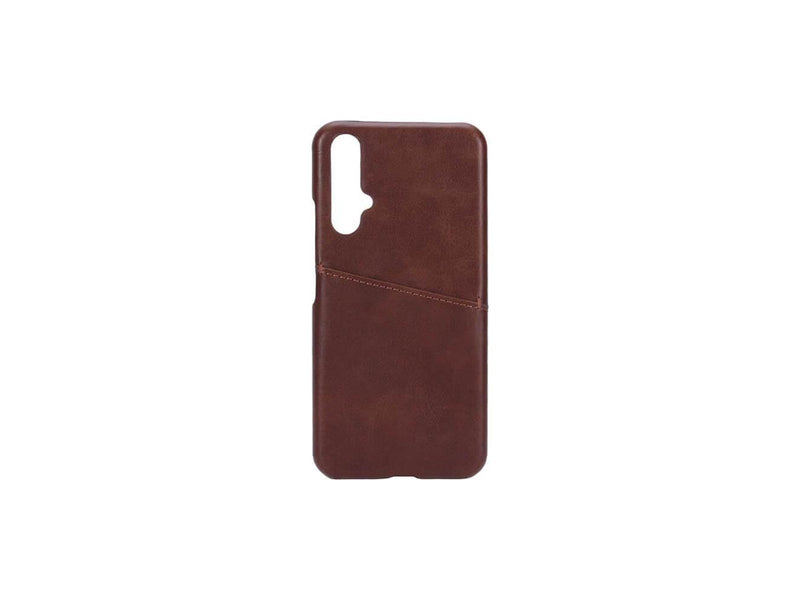 ONSALA Mobilecover Brown Huawei Nova 5T Creditcard Pocket