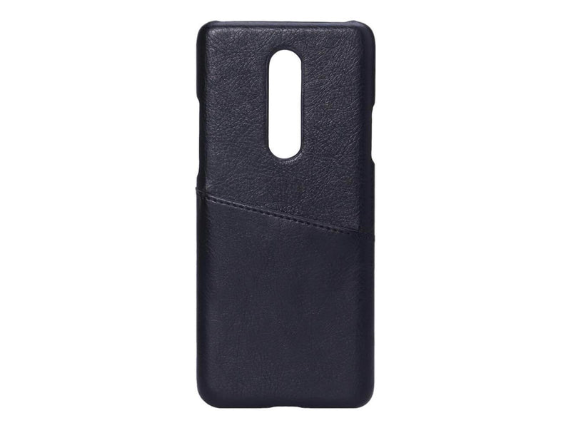 ONSALA Mobile Cover Black with Cardpocket Oneplus 8