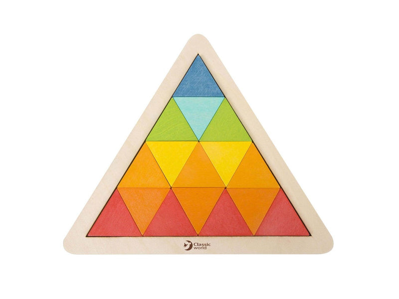 Classic World Wooden Mosaic Puzzle 67pcs. Holz