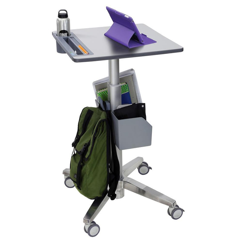Ergotron LearnFit® mobiler Steh-Sitz Tisch mit 40.6cm Höhenverstellung