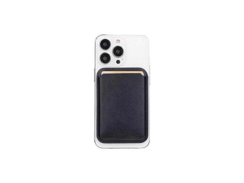 ONSALA Magnetic Cardholder Black iPhone 12 and later