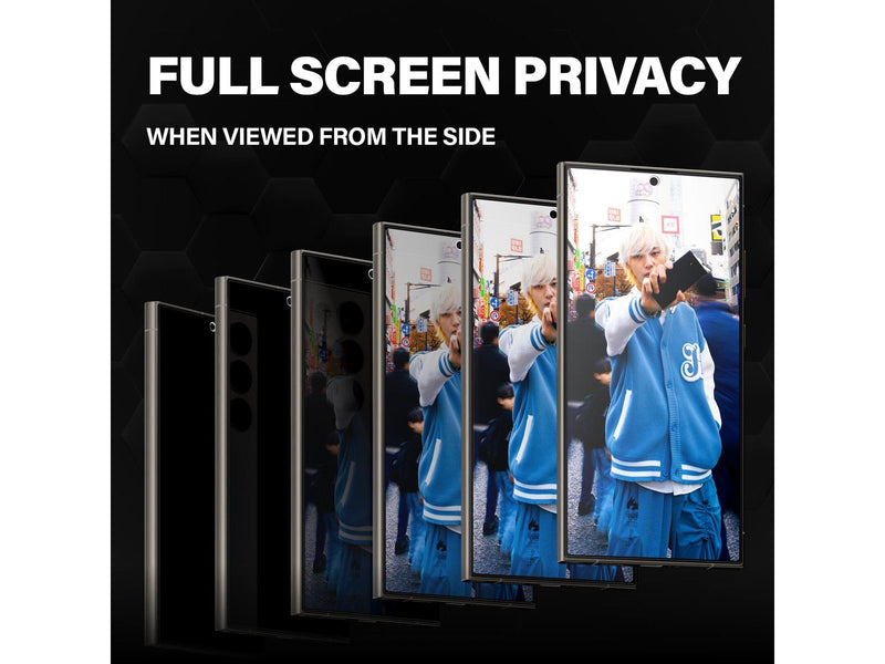 PanzerGlass Privacy Screen Protector Samsung Galaxy S24 Ultra | Ultra-Wide Fit w. EasyAligner