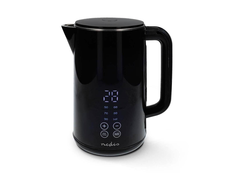 Nedis Wasserkocher KAWK362EBK - Schwarz - 2200 W
