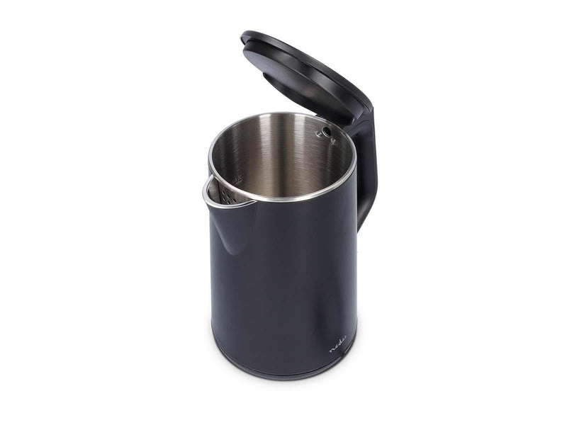 Nedis Wasserkocher KAWK361EBK - Schwarz - 2200 W