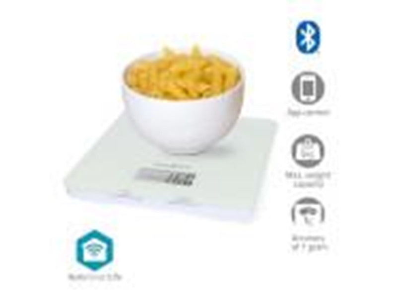 Nedis Küchenwaagen SmartLife Kitchen Scale KASC800WTW