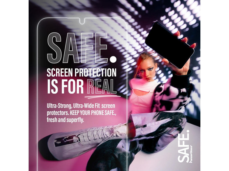 SAFE. by PanzerGlass Screen Protector Samsung Galaxy A35 5G | Ultra-Wide Fit w. EasyAligner