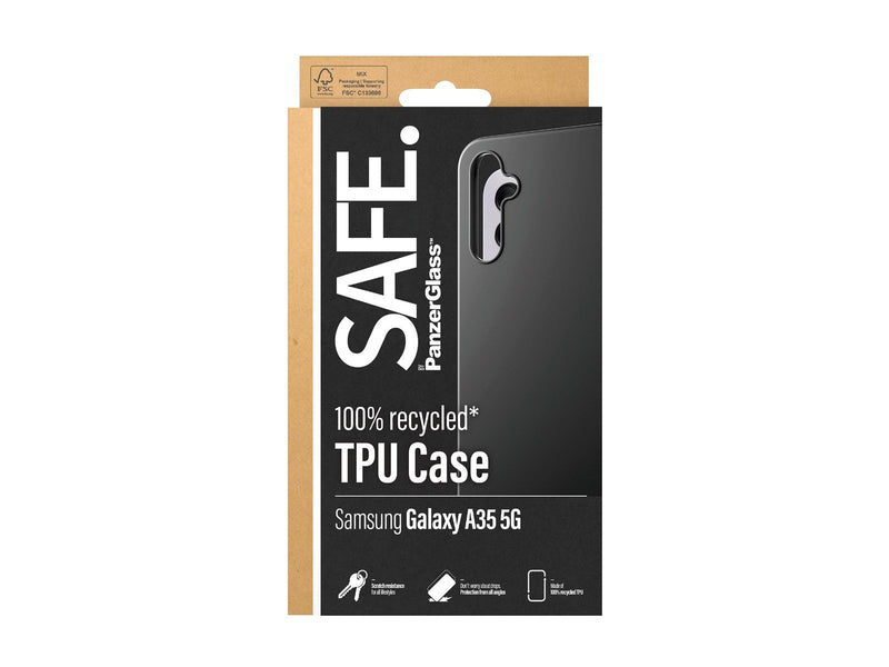 SAFE. by PanzerGlass TPU Case Samsung Galaxy A35 5G | Black