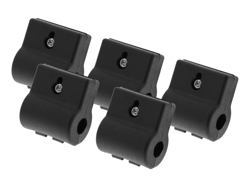 Deltaco Mounting clips for modular adapter rings 5-pack black