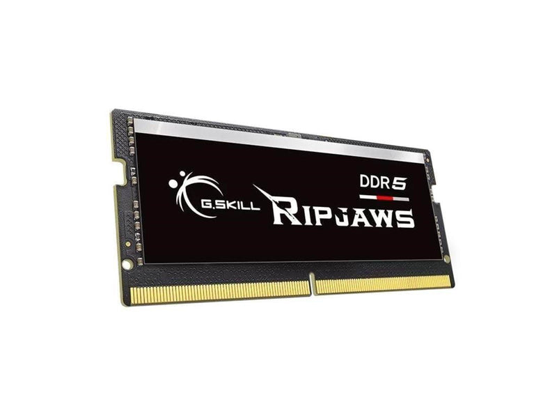 G.Skill Ripjaws SODIMM DDR5-5600 - 48GB - CL46 - Single Channel (1 pcs) - Intel XMP - Schwarz