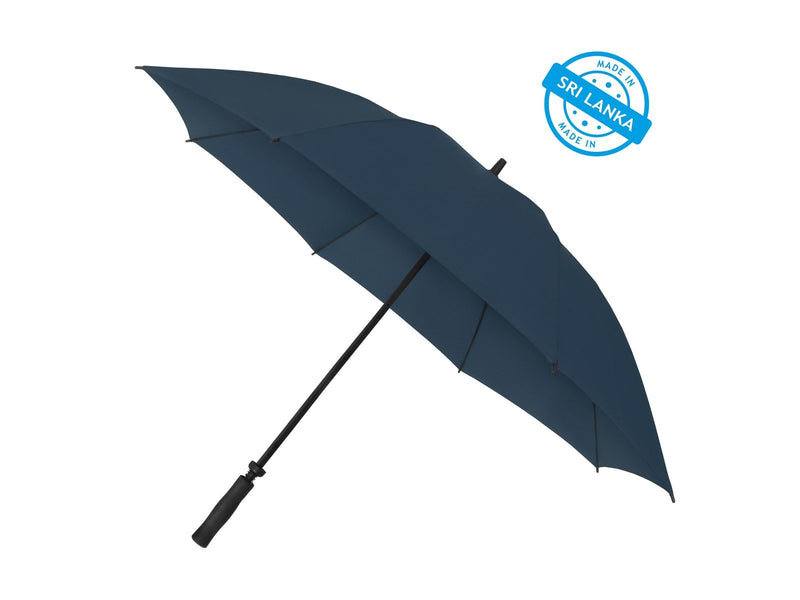 Falcone Golf umbrella - Hand opening - Windproof - 125 cm - Navy Blue