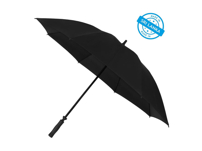 Falcone Golf umbrella - Hand opening - Windproof - 125 cm - Black
