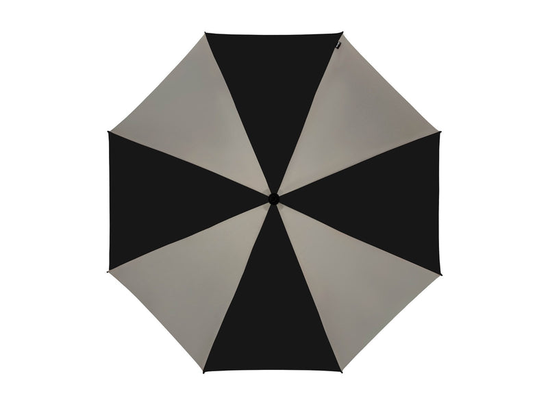 Falcone Reflective Umbrella - Automatic - Windproof - 120 cm - Black / Silver