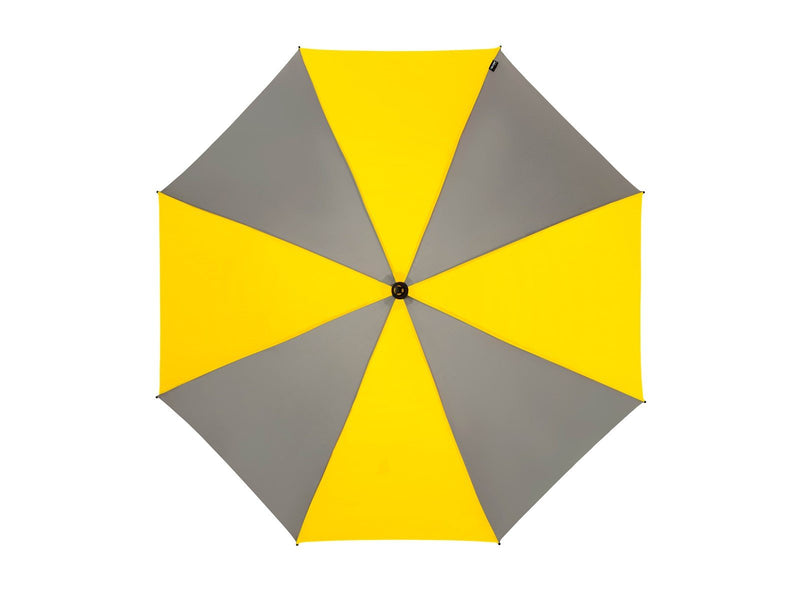 Falcone Reflective Umbrella - Automatic - Windproof - 120 cm - Yellow / Silver