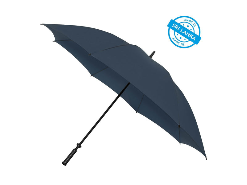 Falcone Storm Umbrella XXL - Hand opening - Windproof - 140 cm - Navy Blue