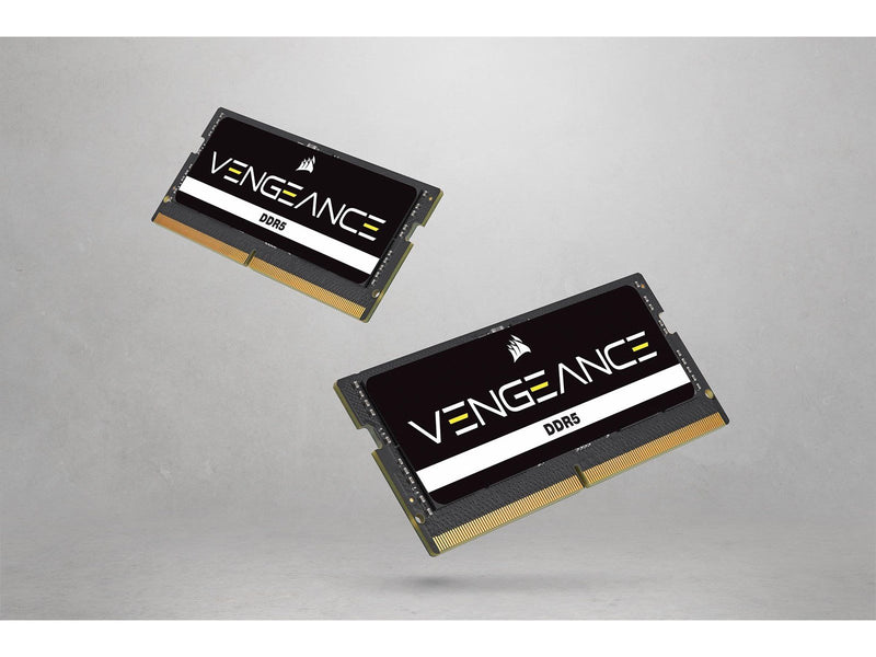 Corsair Vengeance SODIMM DDR5-5200 - 96GB - CL44 - Dual Channel (2 pcs) - Intel XMP - Schwarz
