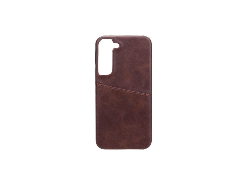 ONSALA Mobilecover Brown with Cardpocket Samsung S22+