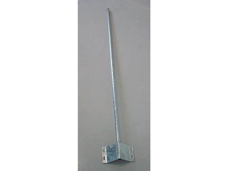 Televes 38mm Antenna Mast with wall mount 1.4m