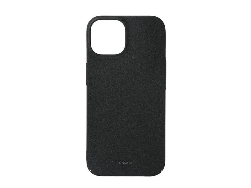 ONSALA Phone Case Ultra Slim Sand Burst Black - iPhone 15