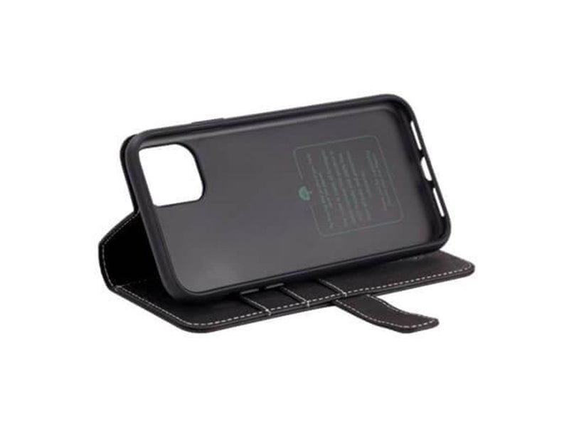 ONSALA Wallet Case iPhone 12 Mini Black