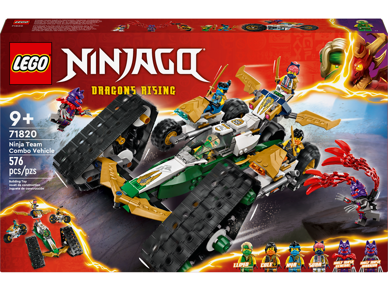 LEGO Ninjago 71820 Kombi-Raupe des Ninja-Teams