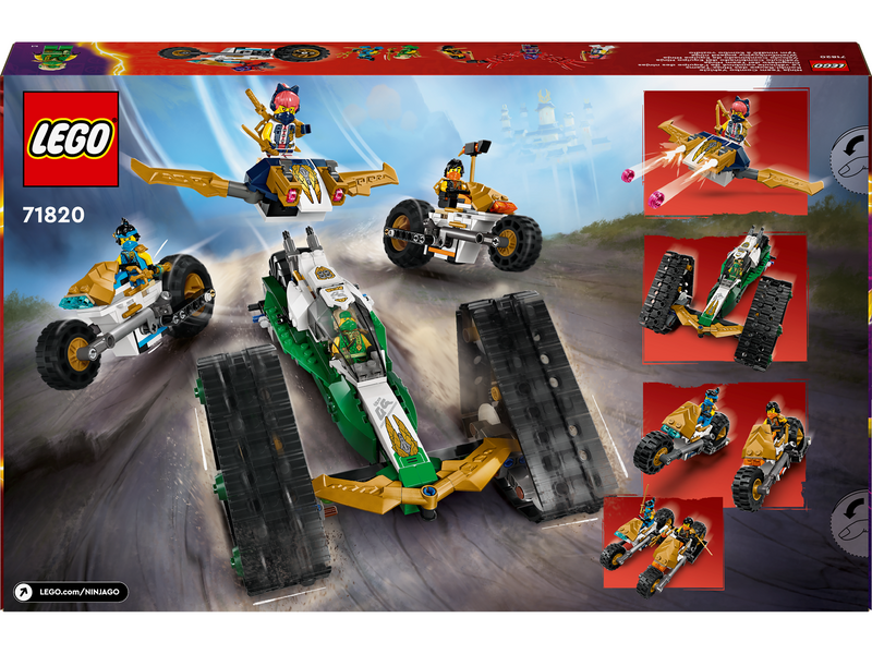 LEGO Ninjago 71820 Kombi-Raupe des Ninja-Teams