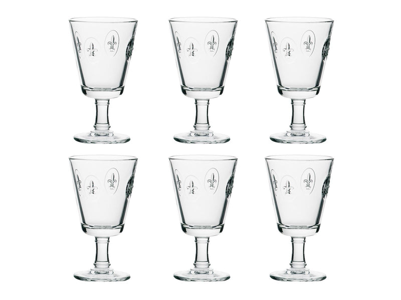 La Rochére Wineglass Fleur de Lys - 6 glasses
