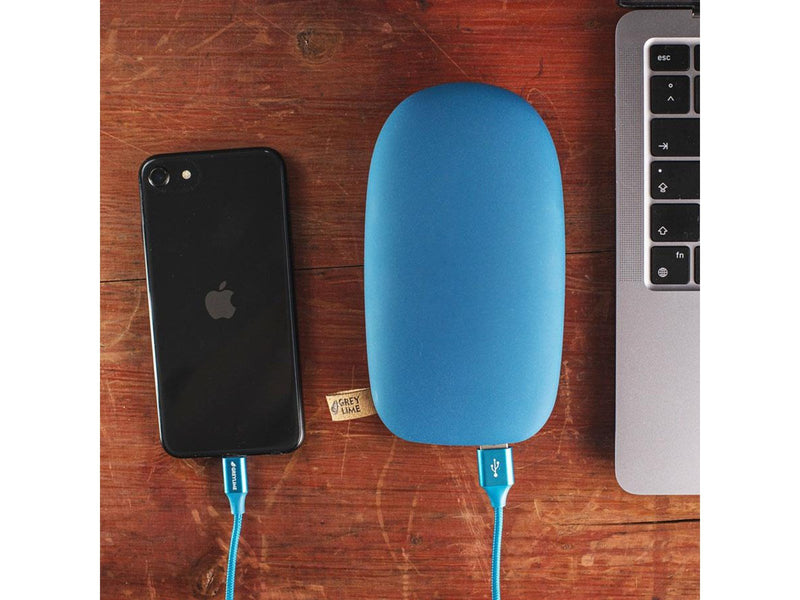 GreyLime Power Stone ll Powerbank (Akku) - Blau - 20000 mAh