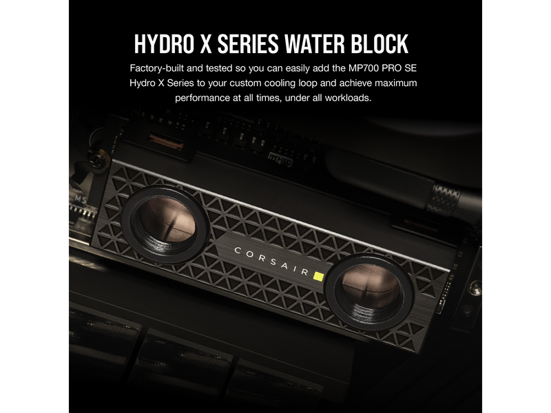 Corsair MP700 Pro SE HydroX SSD - 4TB - M.2 2280 - PCIe 5.0