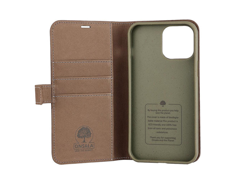 ONSALA Mobil Case Brown iPhone 13 Pro Max