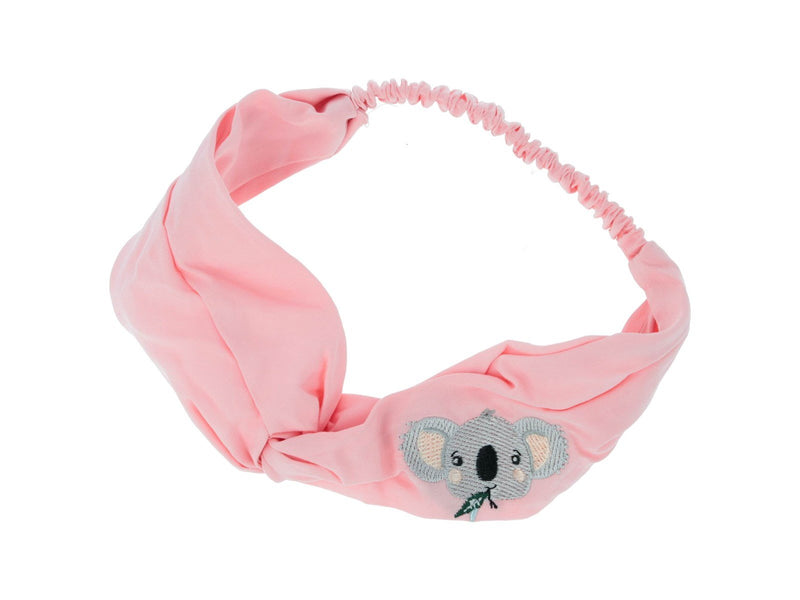 Parsa Nature Kids Karlo-Stirnband aus Bambusviskose – Aprikose mit Koala