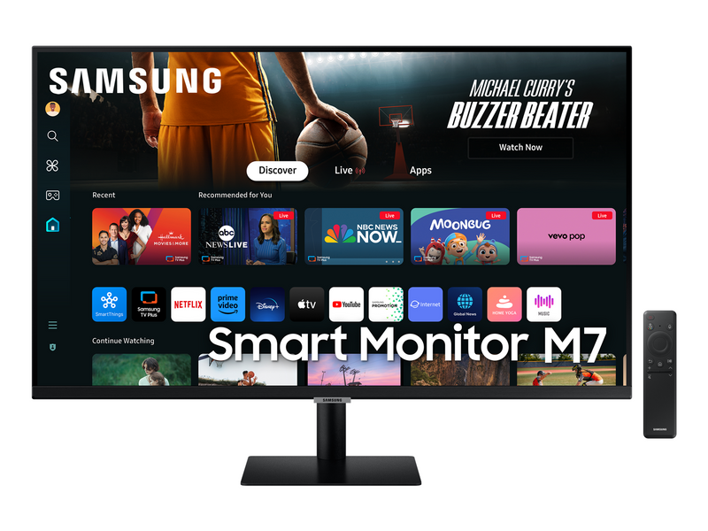 32" Samsung M7 Smart Monitor - 3840x2160 (4k / UHD) - VA - 65W USB-C