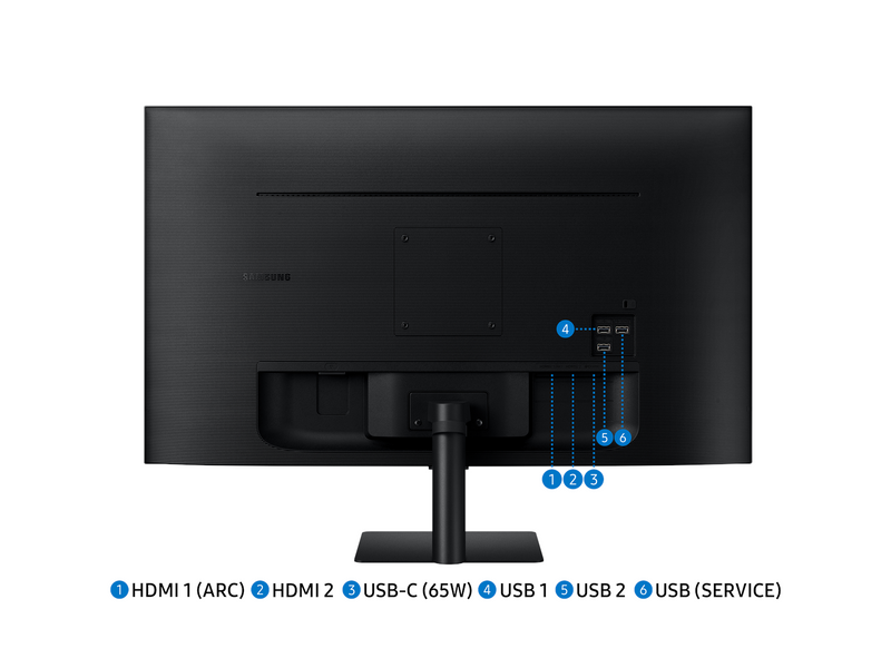 32" Samsung M7 Smart Monitor - 3840x2160 (4k / UHD) - VA - 65W USB-C