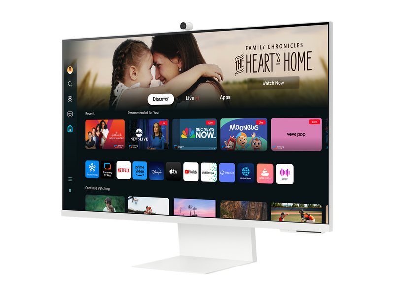 32" Samsung M8 Smart Monitor - 3840x2160 (4k / UHD) - VA - 65W USB-C - HDR10+
