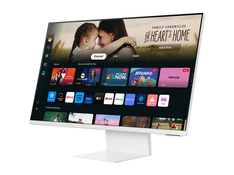 32" Samsung M8 Smart Monitor - 3840x2160 (4k / UHD) - VA - 65W USB-C - HDR10+