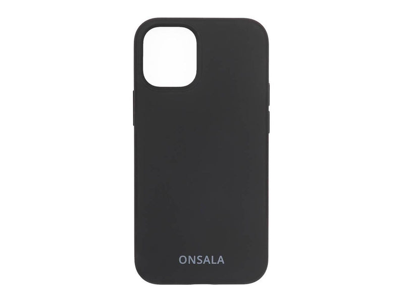 ONSALA Phone Case Silicone Black - iPhone 12 Mini