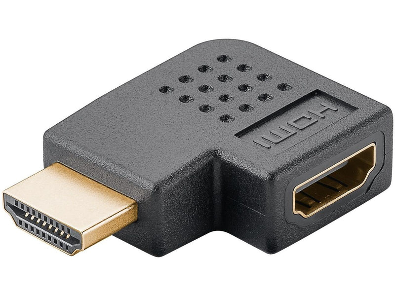 Pro HDMI - Angled Adapter 90° Horizontal - Black