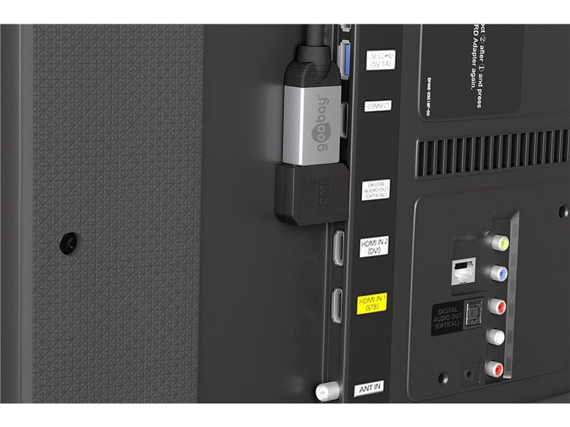 Pro HDMI - Angled Adapter 90° Horizontal - Black