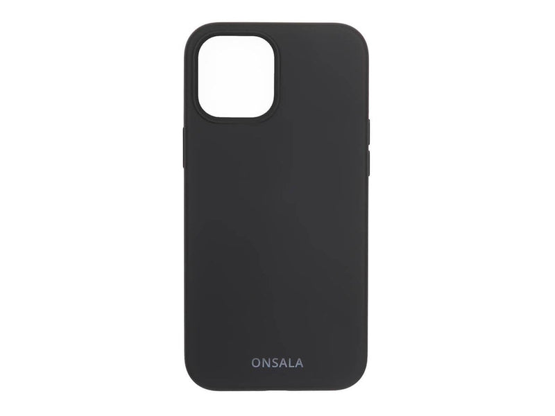 ONSALA Phone Case Silicone Black - iPhone 12 Pro Max