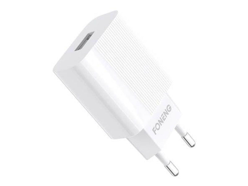 Foneng Fast charger  EU28 1xUSB QC 3.0 + Cable USB Micro