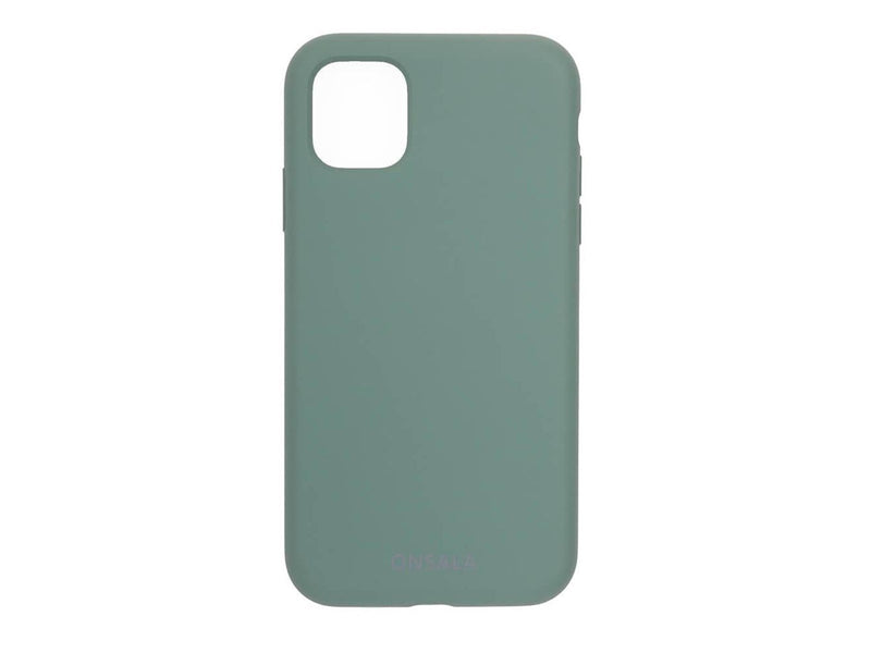 ONSALA Phone Case Silicone Pine Green - iPhone 11 / XR