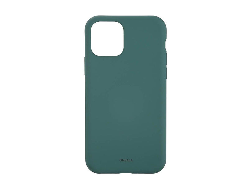 ONSALA Phone Case Silicone Pine Green - iPhone 11 Pro