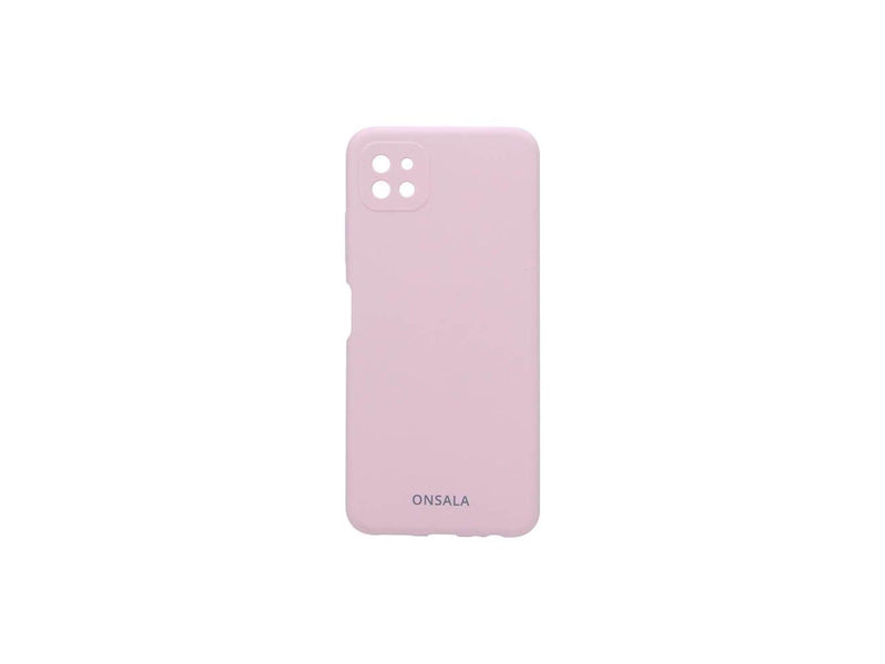 ONSALA Phone Case Silicone Sand Pink - Samsung A22 5G