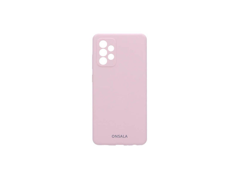 ONSALA Phone Case Silicone Sand Pink - Samsung A72