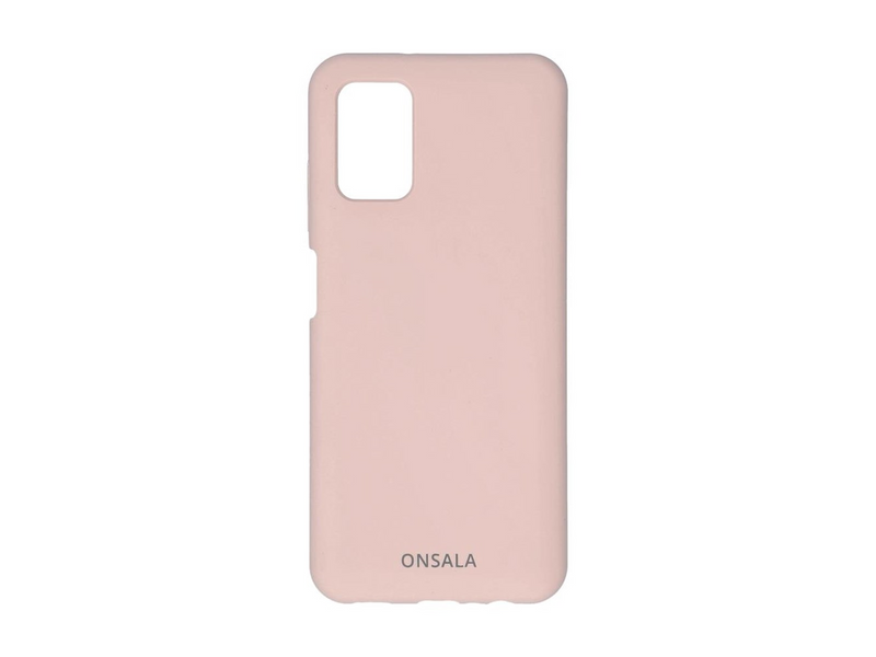 ONSALA Phone Case Silicone Sand Pink - Samsung A03s