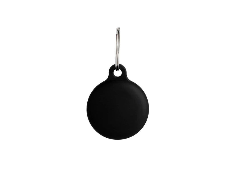 ONSALA Airtag Holder Silicone Black with Keyring