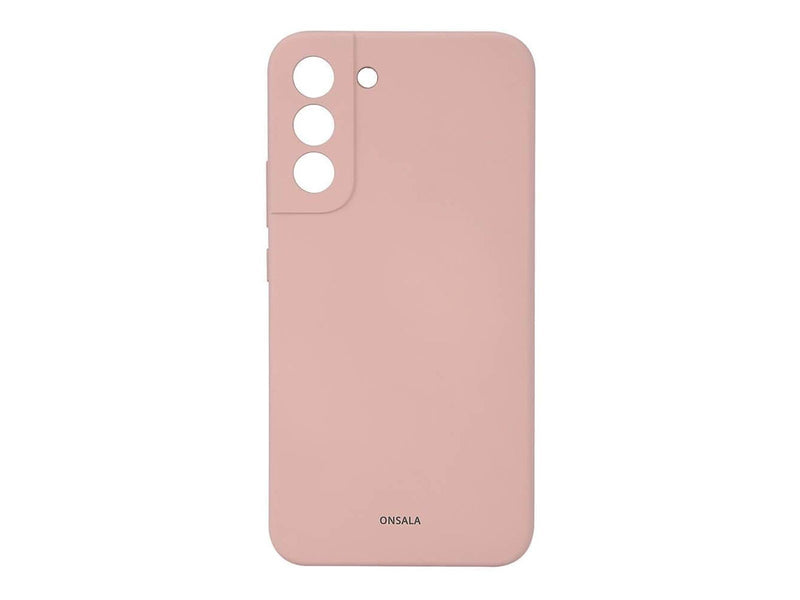 ONSALA Phone Case Silicone Sand Pink - Samsung S22