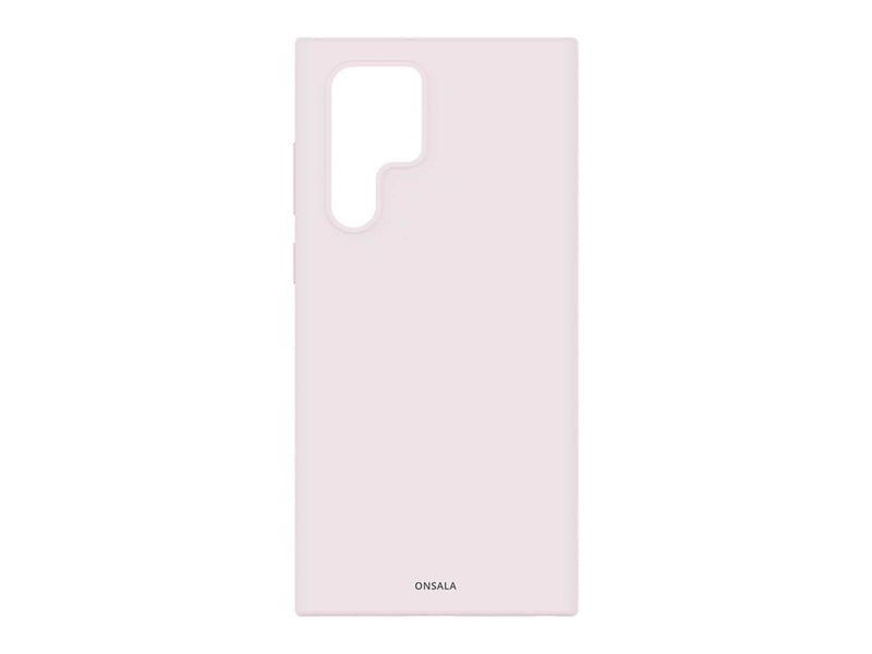 ONSALA Phone Case Silicone Sand Pink - Samsung S22 Ultra