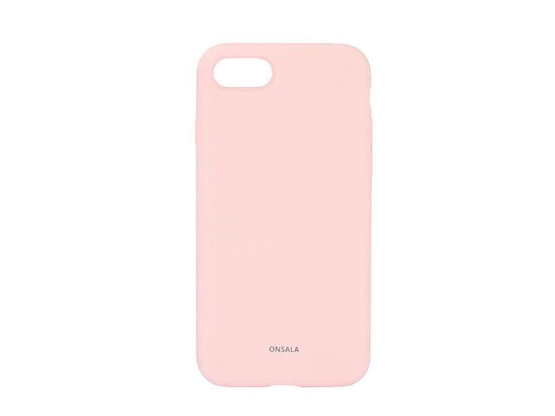 ONSALA Phone Case Silicone Chalk Pink - iPhone 6/7/8/SE