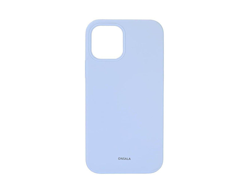 ONSALA Phone Case Silicone Light Blue - iPhone 12 / 12 Pro